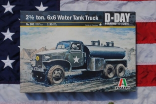 Italeri 201 2½ton. 6X6 Water Tank Truck